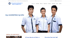 Desktop Screenshot of khoamarketing.ufm.edu.vn